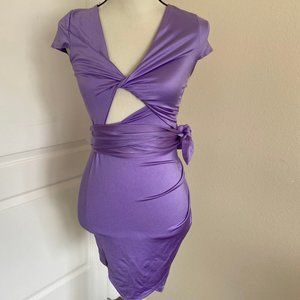 Womens Sexy Bodycon Cut Out Sleeveless Outfit Mini Club Tank Dress